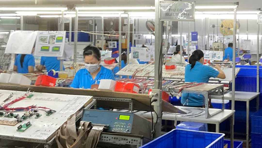 Manufacturing Scene at the Vietnam Partner Factory