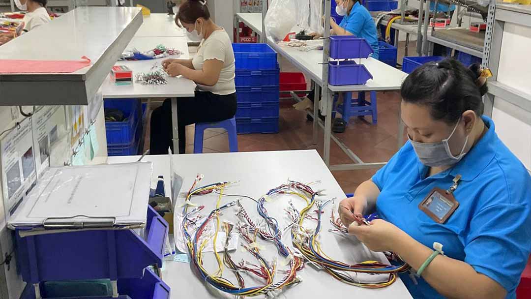 Manufacturing Scene at the Vietnam Partner Factory