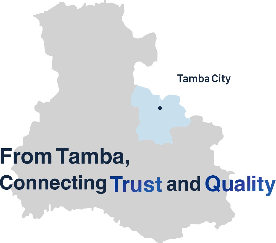 From Tamba, Connecting Trust and Quality.